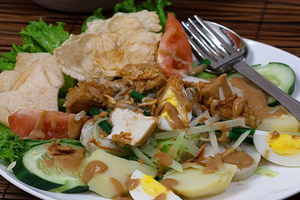 غذاهای تور بالی گادو گادو