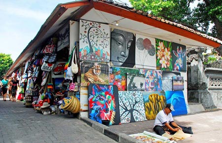 مراکز خرید هنری در بالی