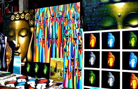 مراکز خرید هنری در بالی
