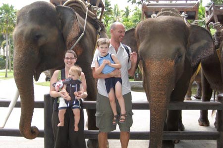سفر خانوادگی با تور بالی