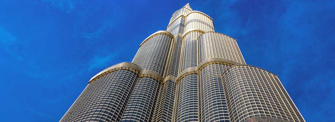ساختمان برج خلیفه دبی