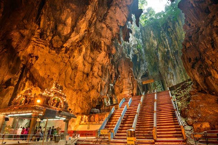 غار میمونهای کوالالامپور مالزی