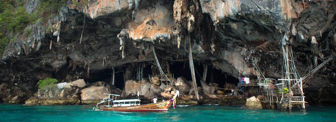 غار وایکینگ ها در جزیره فی فی پوکت